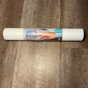 Shelf it Shelf Liner For 16 Inch Wire Shelves Smooth Surface‎ Roll White